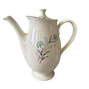 Taylor Smith & Taylor MCM Vintage Floral Coffee Server *Read*